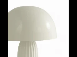 Rendez-Vous Déco Lámpara de mesa de metal con acabado brillante - Joy Blanco Clearance
