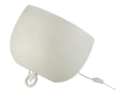 J-Line Lámpara de mesa de metal 35x35x32 cm Blanco Outlet