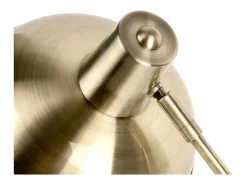 LEITMOTIV Lámpara de mesa de metal cepillado Hood Dorado Online