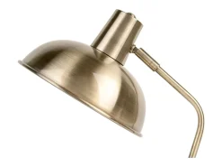 LEITMOTIV Lámpara de mesa de metal cepillado Hood Dorado Online