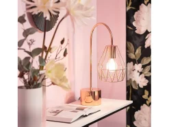 Online Ledkia Lámpara de Mesa de Metal Fugalaau Cobre Cobrizo
