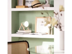 Ledkia Lámpara de Mesa de Metal Kiume Celadón Verde Clearance