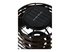J-Line Lámpara de mesa de metal marrón de 20x20x31 cm Marru00f3n Outlet