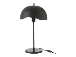 J-Line Lámpara de mesa de metal 30*30*56 cm Negro