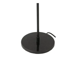 J-Line Lámpara de mesa de metal 30*30*56 cm Negro