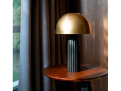 Rendez-Vous Déco Lámpara De Mesa-Lámpara de mesa de metal negro y dorado - Joy Negro / Dorado