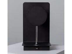 Hot Ledkia Lámpara de Mesa de Metal Sombong Negro