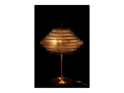 J-Line Lámpara de mesa de vidrio 54x36x36 cm Dorado