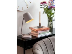Outlet LEITMOTIV Lámpara de mesa Encantar - cálido Gris