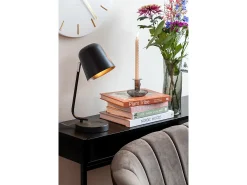LEITMOTIV Lámpara De Mesa-Lámpara de mesa Encantar - Negra Negro