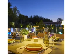 Hot Lumisky Lámpara de mesa inalámbrica ROBY WHITE Blanco