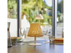 Discount Lumisky Lámpara de mesa inalámbrica H26CM IBIZA Beige