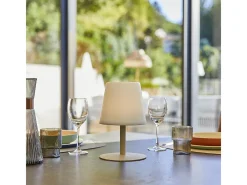 Outlet Lumisky Lámpara de mesa inalámbrica H25CM STANDY MINI Crema