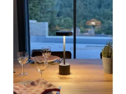 Lumisky Iluminación Exterior-Lámpara de mesa inalámbrica H30CM ROBY Gris antracita
