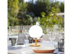 Best Lumisky Lámpara de mesa inalámbrica H28CM LUNY Color natural claro