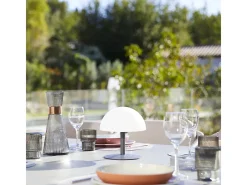 Outlet Lumisky Lámpara de mesa inalámbrica H20CM NEPTUNE Gris antracita
