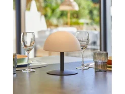 Outlet Lumisky Lámpara de mesa inalámbrica H20CM NEPTUNE Gris antracita