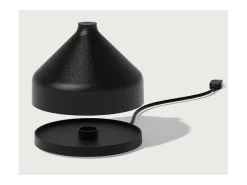 Lámpara De Mesa-Lámpara de mesa LED AMELIE de color hoja, recargable y regulable, color azafrán Verde