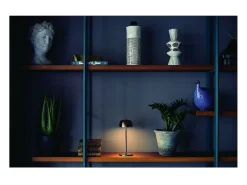 Online Lámpara de mesa LED de cobre recargable y regulable Zafferano CIRCE Naranja