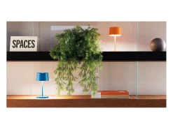 Clearance Lámpara de mesa LED mini Zafferano Olivia Pro, oro , recargable y regulable - 2200-2700-3000K, 9 horas a máxima potencia Amarillo