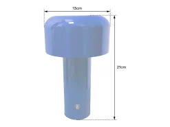 Happy Garden Lámpara De Mesa-Lámpara de mesa LED MIRA Naranja