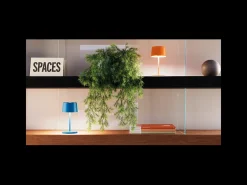 Lámpara de mesa LED Olivia pro mini blanca recargable y regulable Blanco Best
