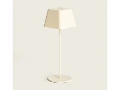 Clearance Ledkia Lámpara de Mesa LED Portátil para Exterior Aluminio con Batería Recargable Willy Óxido Multicolor