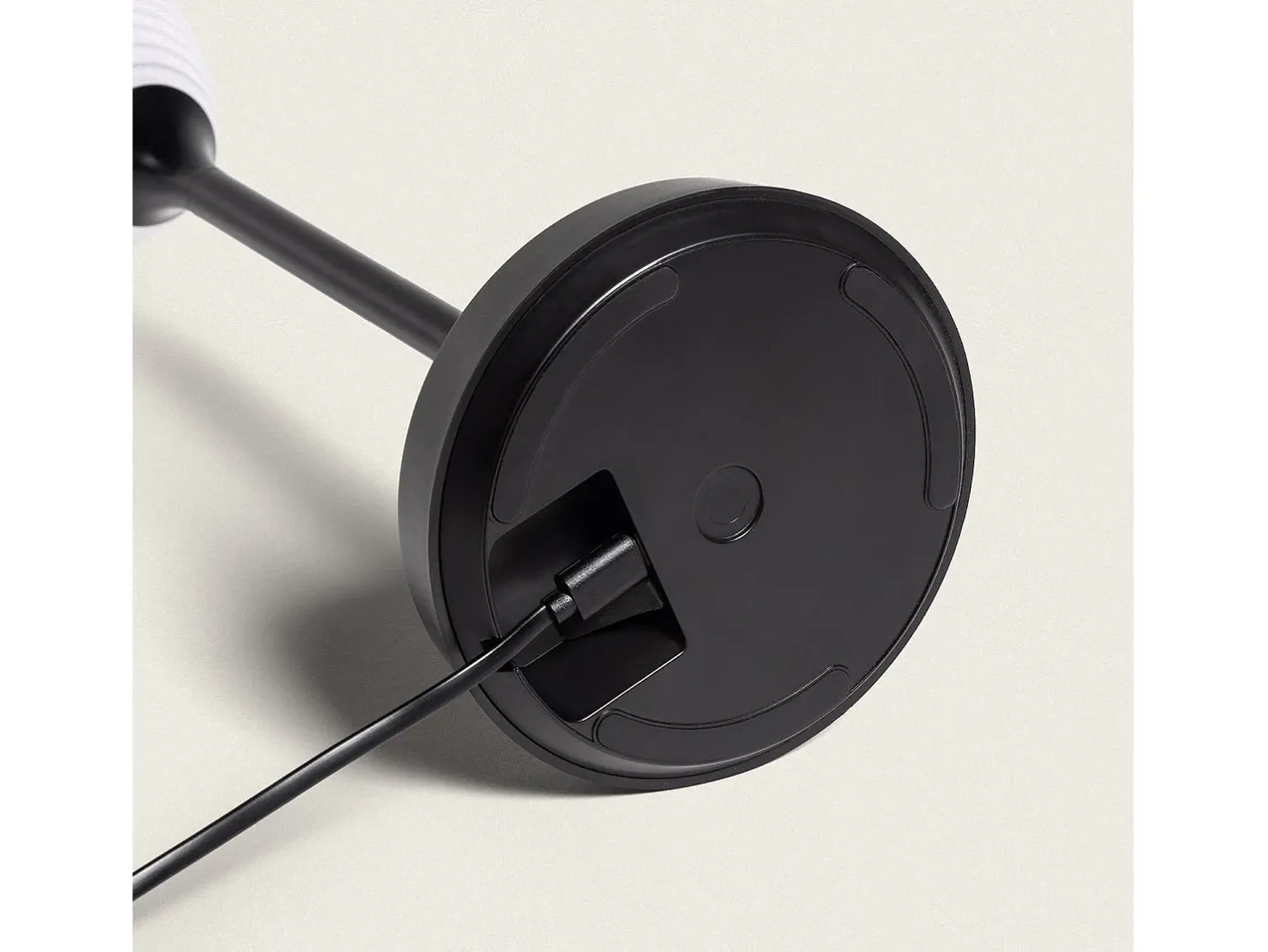 Ledkia Lámpara de Mesa LED Portátil Exterior con Batería USB Recargable Dukuza Negro Clearance