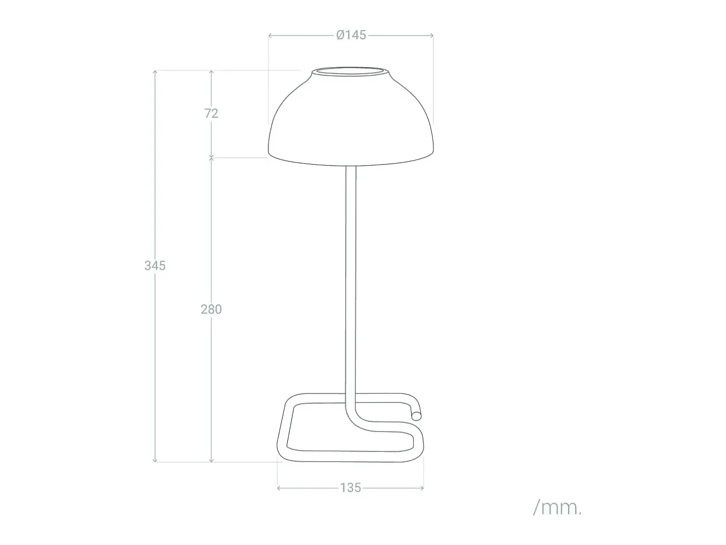 Sale Ledkia Lámpara de Mesa LED Portátil para Exterior con Batería USB Recargable Carlo / Negro Blanco