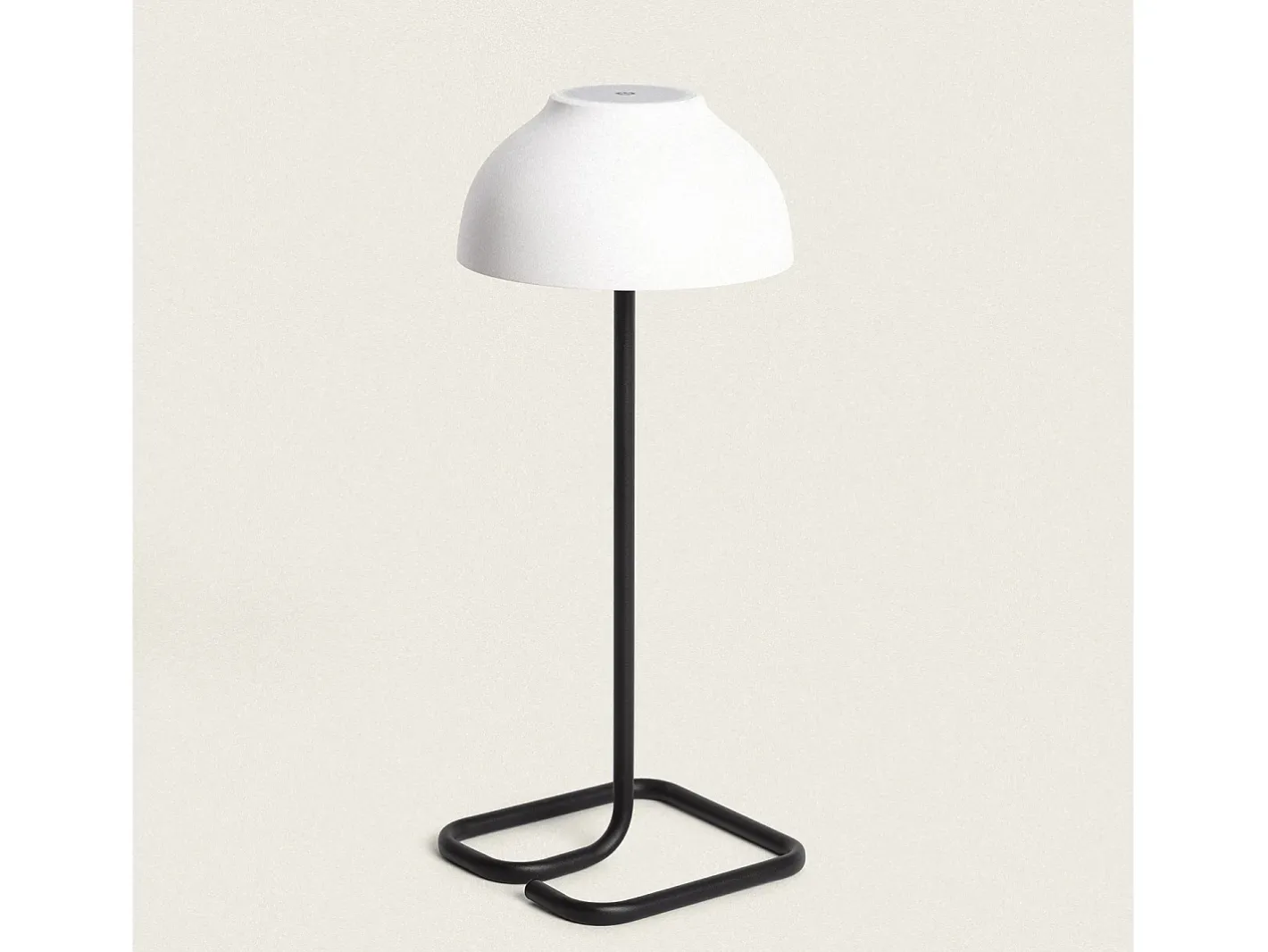 Sale Ledkia Lámpara de Mesa LED Portátil para Exterior con Batería USB Recargable Carlo / Negro Blanco