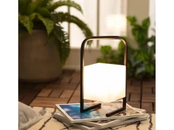 Clearance Ledkia Lámpara de Mesa LED Portátil para Exterior con Batería USB Recargable Tiber Negro