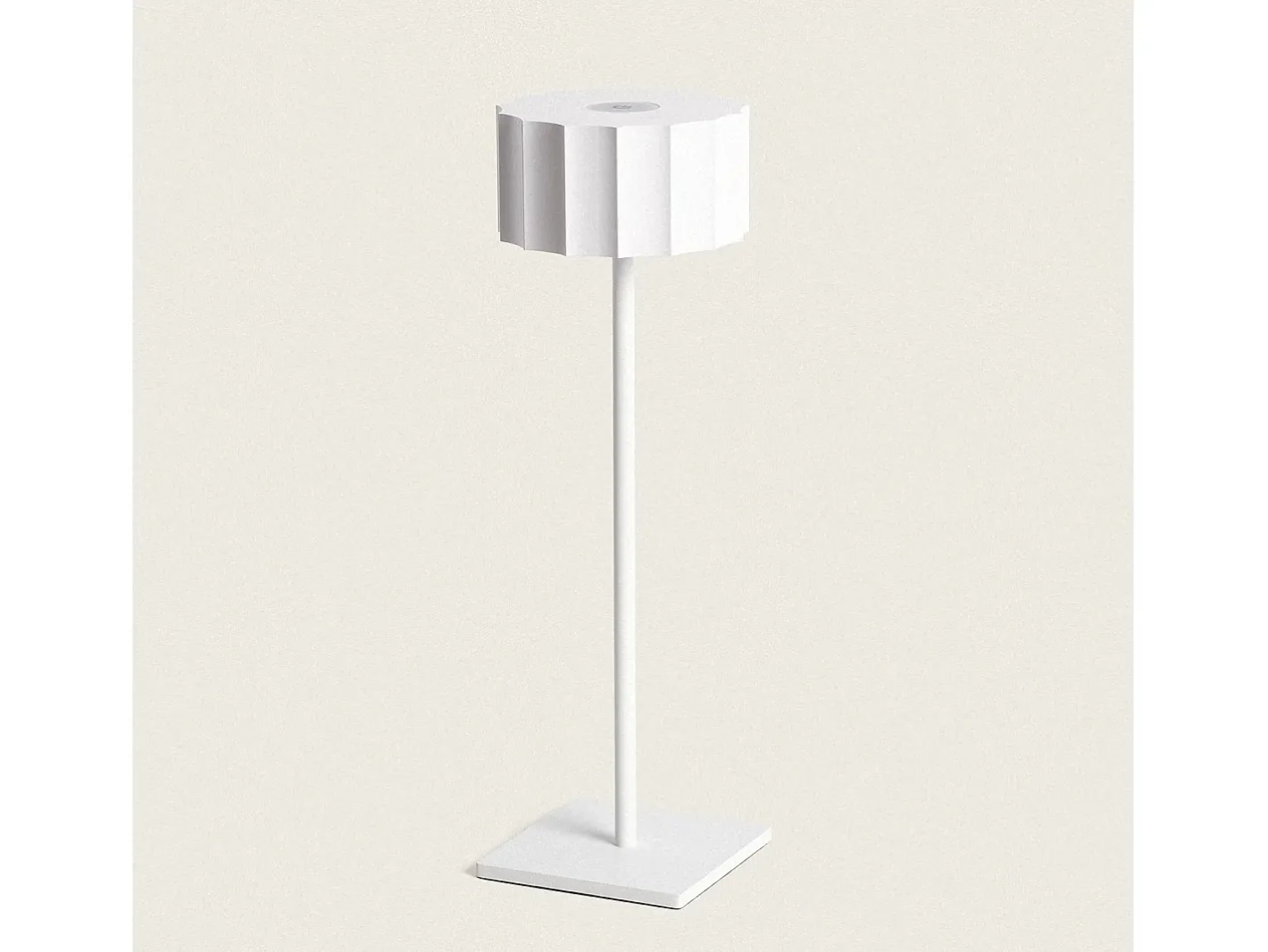 Discount Ledkia Lámpara de Mesa LED Portátil para Exterior con Batería USB Recargable Cesc Blanco