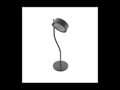 Discount Lámpara de mesa LED recargable y regulable Zafferano SUPER O Black Negro