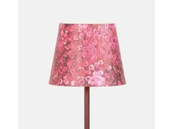 Lámpara De Mesa-Lámpara de mesa LED recargable y regulable Poldina Pro Bordeaux con duración de batería de hasta 12 horas. Para uso exterior IP65 Violeta