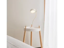 Lámpara De Mesa-Lámpara de mesa LED recargable y regulable Zafferano SUPER O White Blanco