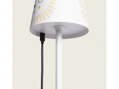 Ledkia Lámpara De Mesa-Lámpara de Mesa LED 3W Portátil de Metal con Batería USB Recargable Anisa Amarillo
