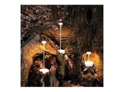 Sale Lámpara de mesa LED Zafferano Swap mini pro negra recargable y regulable - 2200-2700-3000K 2W Aluminio IP65 Negro