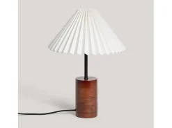 Ledkia Lámpara de Mesa Madera Leonessa ILUZZIA Blanco roto Online