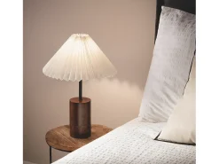 Ledkia Lámpara de Mesa Madera Leonessa ILUZZIA Blanco roto Online