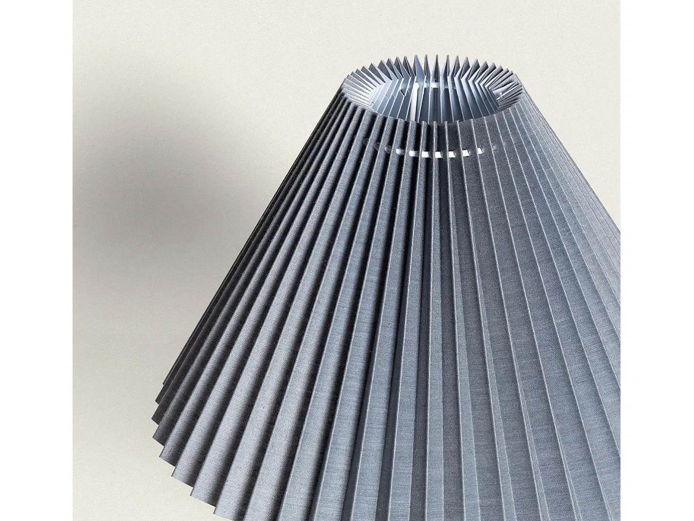 Ledkia Lámpara De Mesa-Lámpara de Mesa Madera Moorea Gris