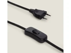 Hot Ledkia Lámpara de Mesa Metal Bradwall Negro