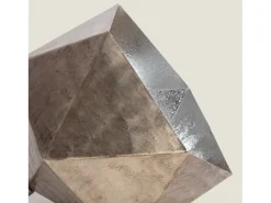 Ledkia Lámpara Suspendida-Lámpara de Mesa Metal Elia Plateado