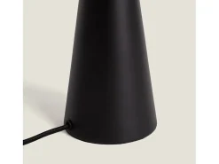 Ledkia Lámpara De Mesa-Lámpara de Mesa Metal Irmah Negro