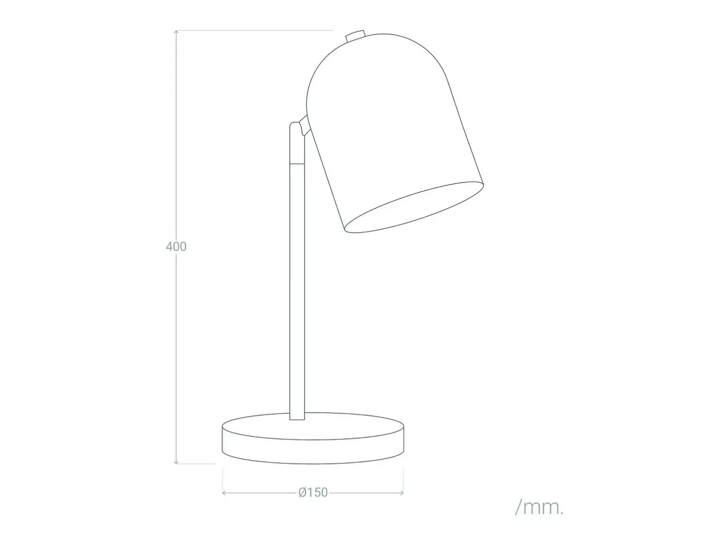 Outlet Ledkia Lámpara de Mesa Metal Kidonge Marrón Multicolor