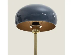 New Ledkia Lámpara de Mesa Metal Tulim Bhavin Azul