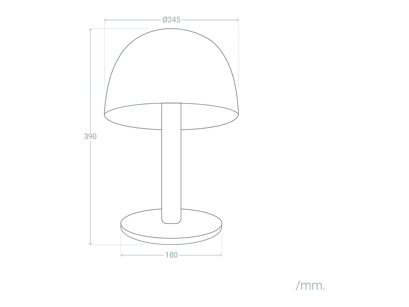 Hot Ledkia Lámpara de Mesa Metal y Madera Mallavi Amarillo