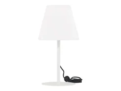 ebuy24 Iluminación Exterior-Lámpara de mesa Moris para exterior color . Blanco