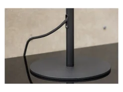 New ebuy24 Lámpara de mesa Moris para exterior color . Negro