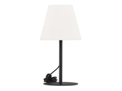 New ebuy24 Lámpara de mesa Moris para exterior color . Negro