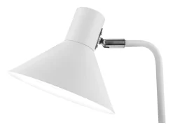 LEITMOTIV Lámpara De Mesa-Lámpara de mesa Office Curved - Blanca Blanco